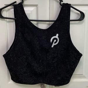 Lululemon x Peloton cropped top (or longer bra).
